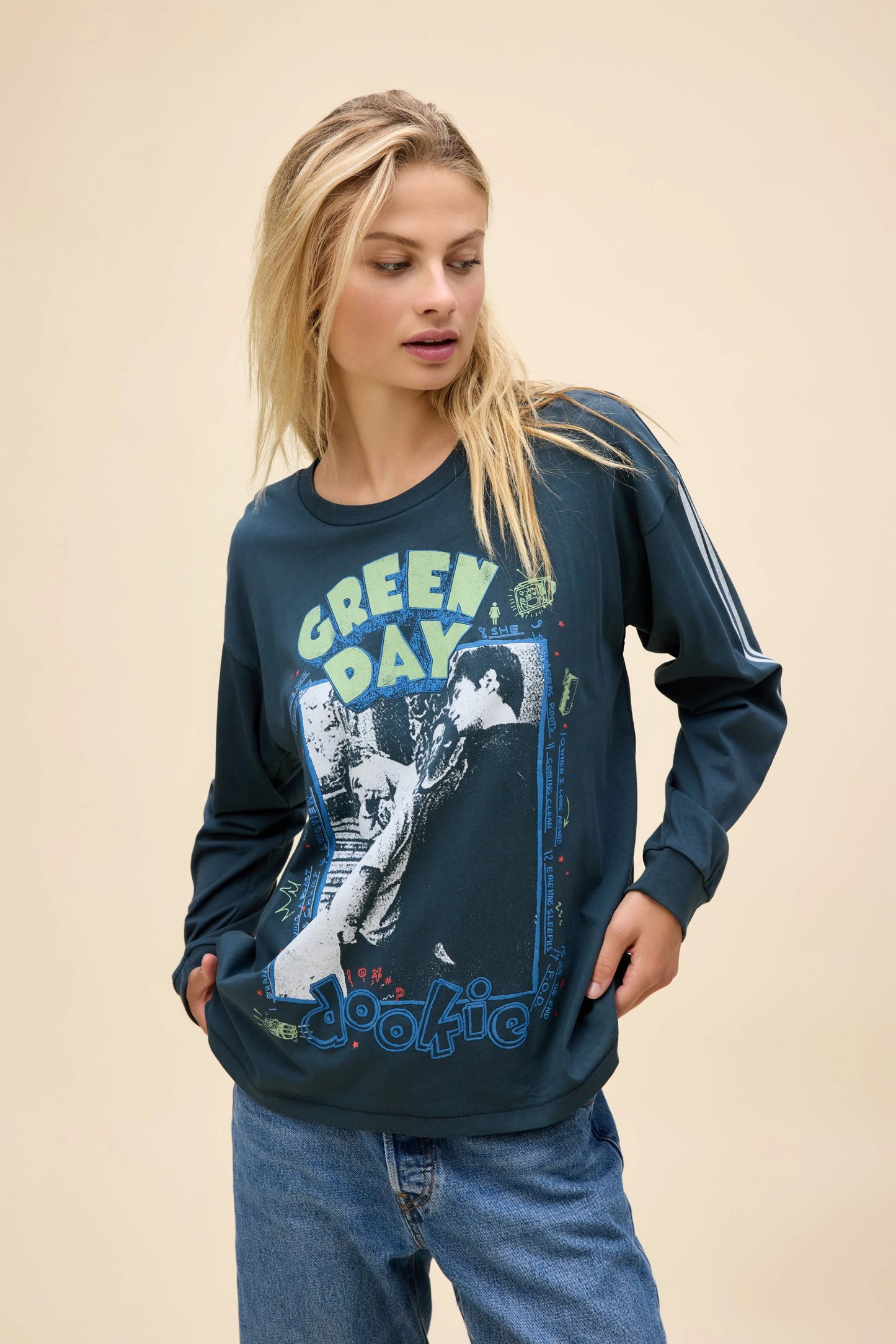Green Day Dookie Merch Long Sleeve