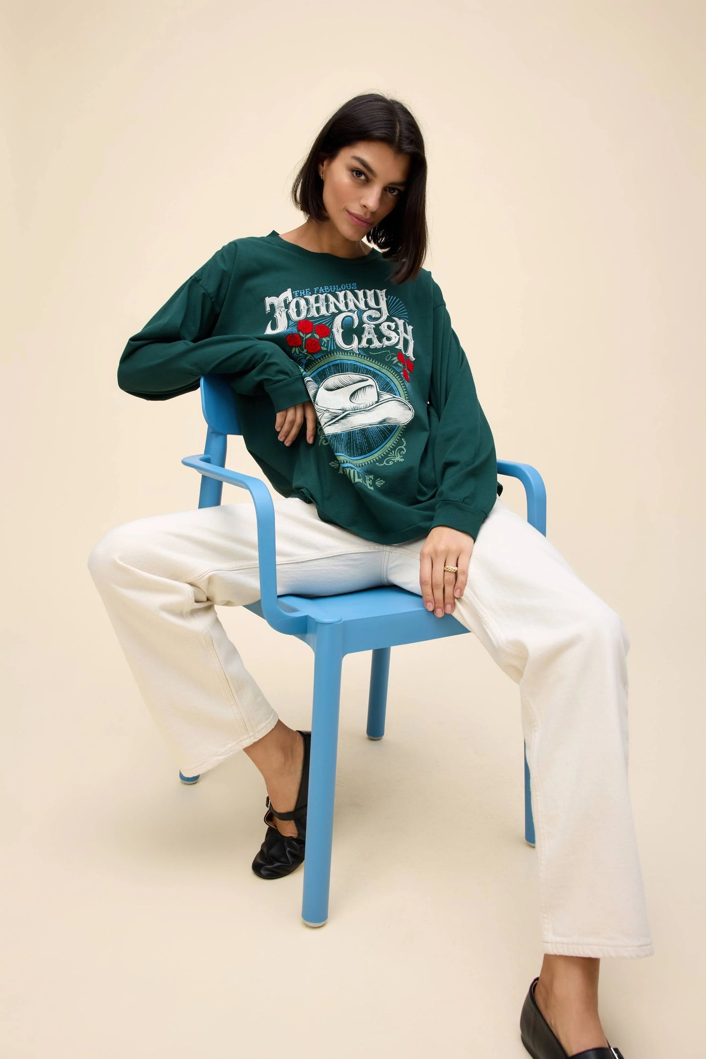 Johnny Cash The Fabulous Merch Long Sleeve