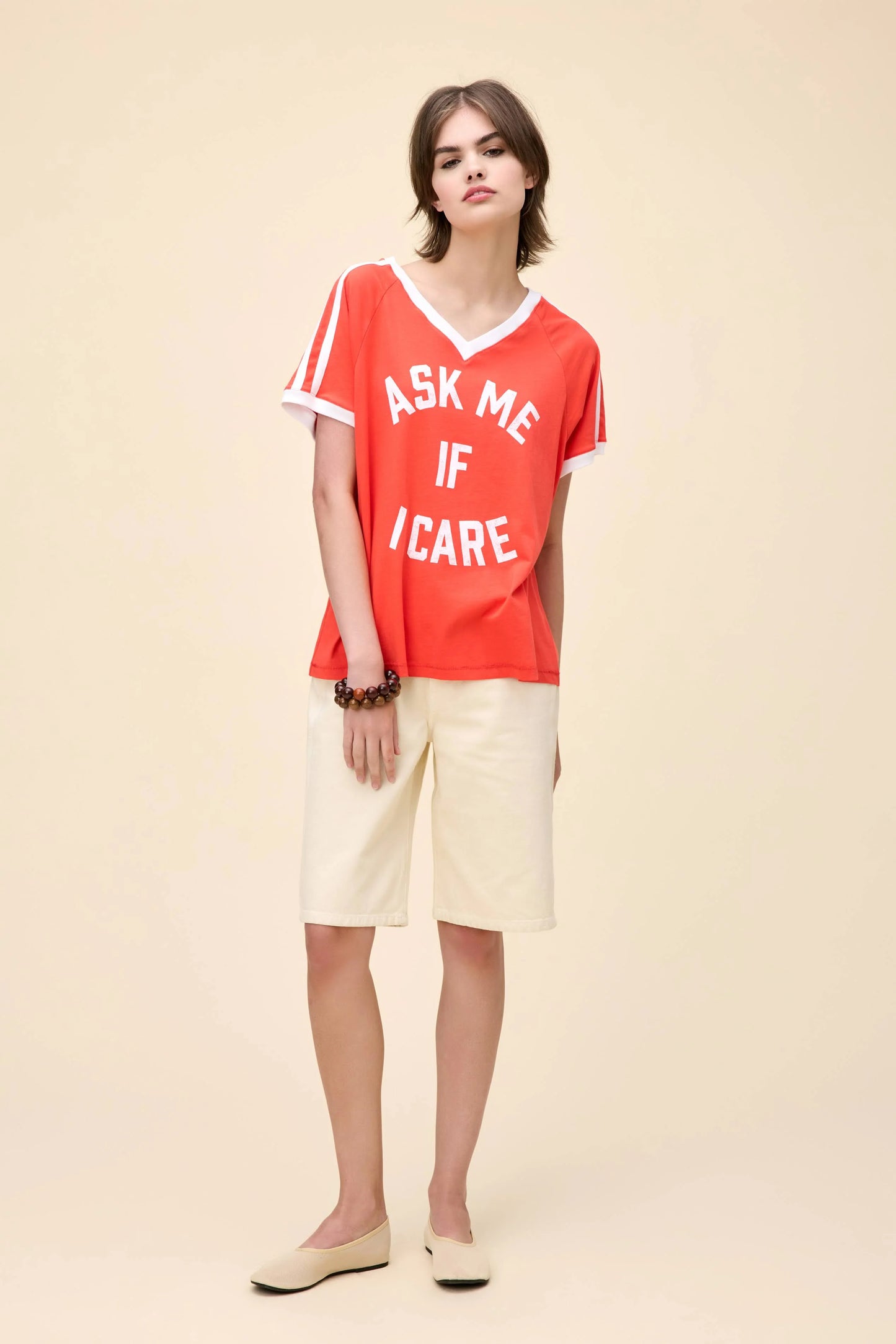 Ask Me If I Care Club Tee