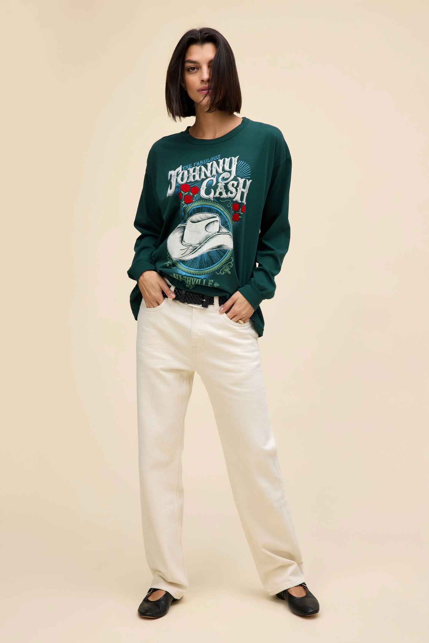 Johnny Cash The Fabulous Merch Long Sleeve