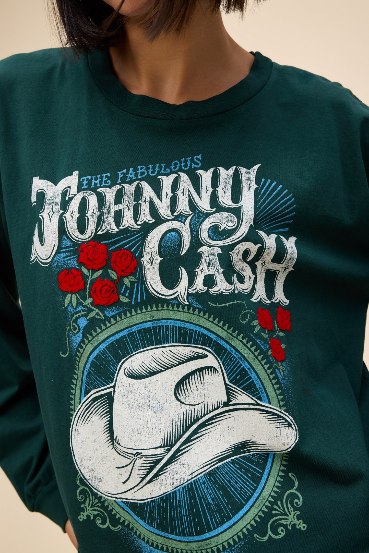 Johnny Cash The Fabulous Merch Long Sleeve