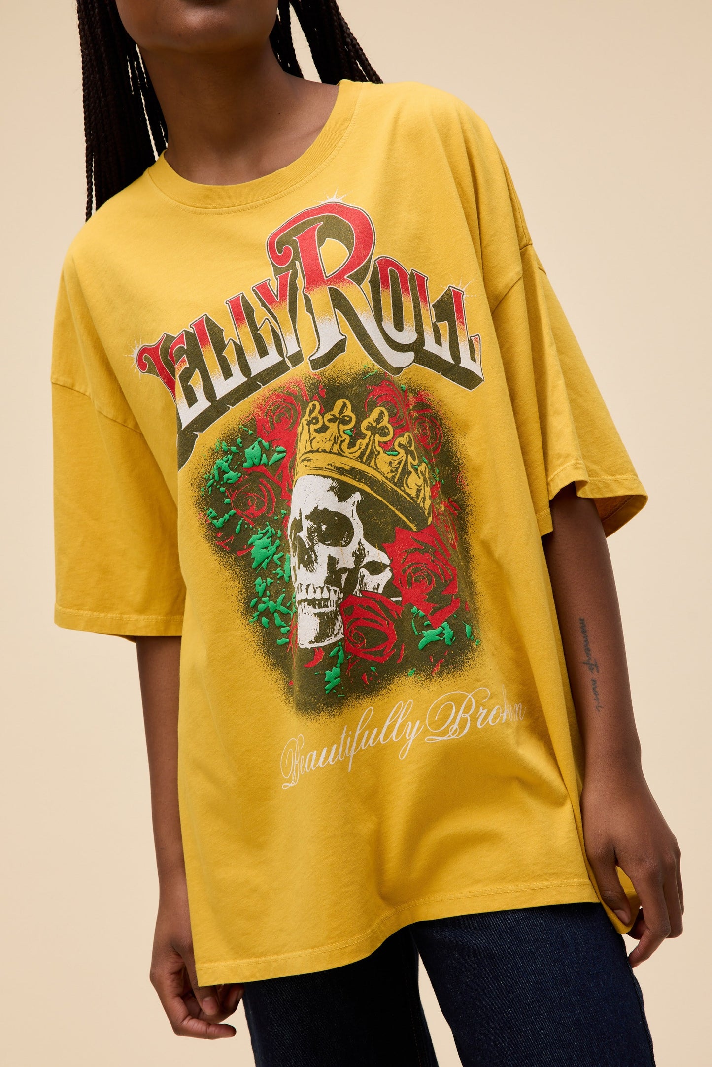 Jelly Roll Beautifully Broken Tour OS Tee