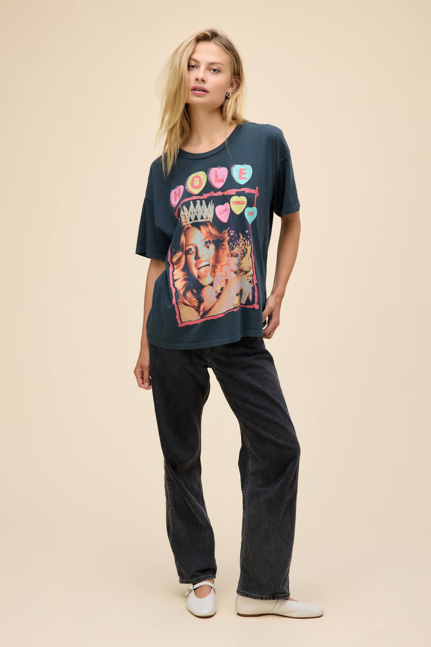 HOLE LIVE THROUGH THIS MERCH TEE