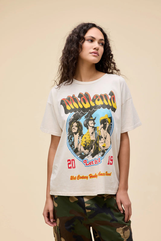 Midland Let It Roll Tour Merch Tee