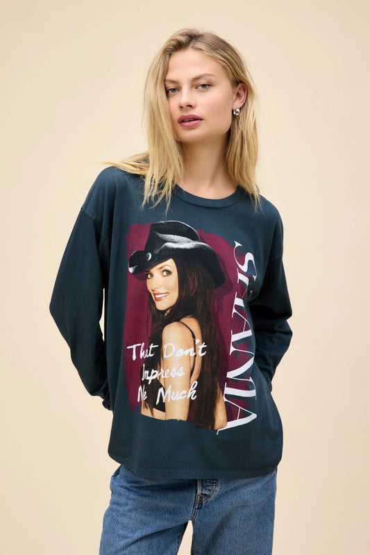 Shania Twain That Don't Impress Me Much Merch Long Sleeve