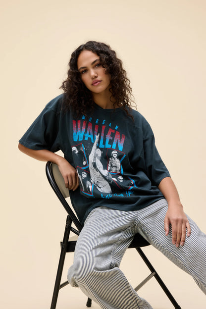 Morgan Wallen This Ain't Over Yet Oversized Jersey Tee