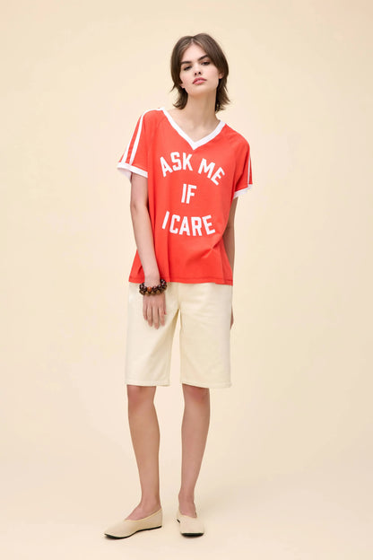 Ask Me If I Care Club Tee