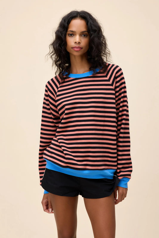 STRIPE VINTAGE SWEATSHIRT