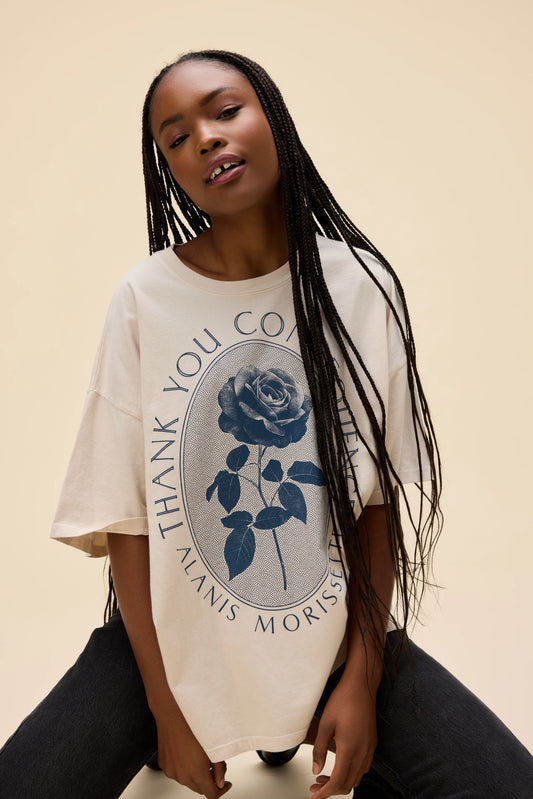 Alanis Morissette Thank You Consequence OS Tee