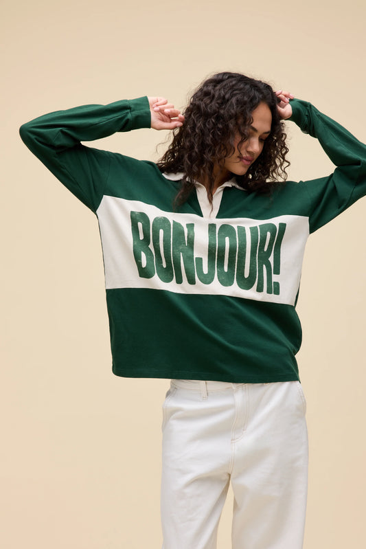 Bonjour! Rugby Long Sleeve