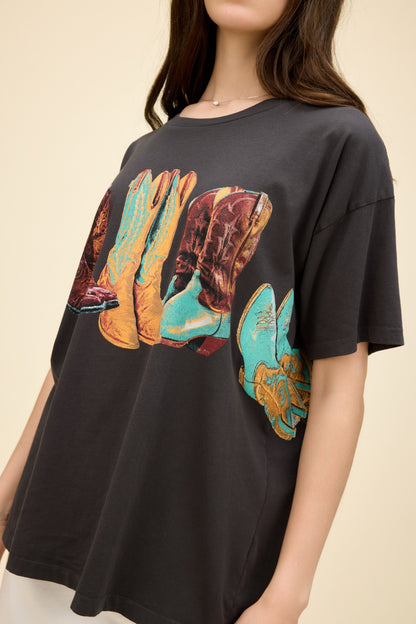 KICK OFF YOUR BOOTS MERCH TEE