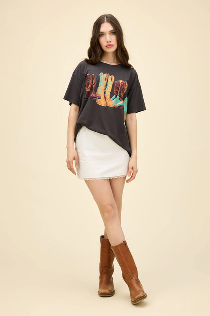 KICK OFF YOUR BOOTS MERCH TEE