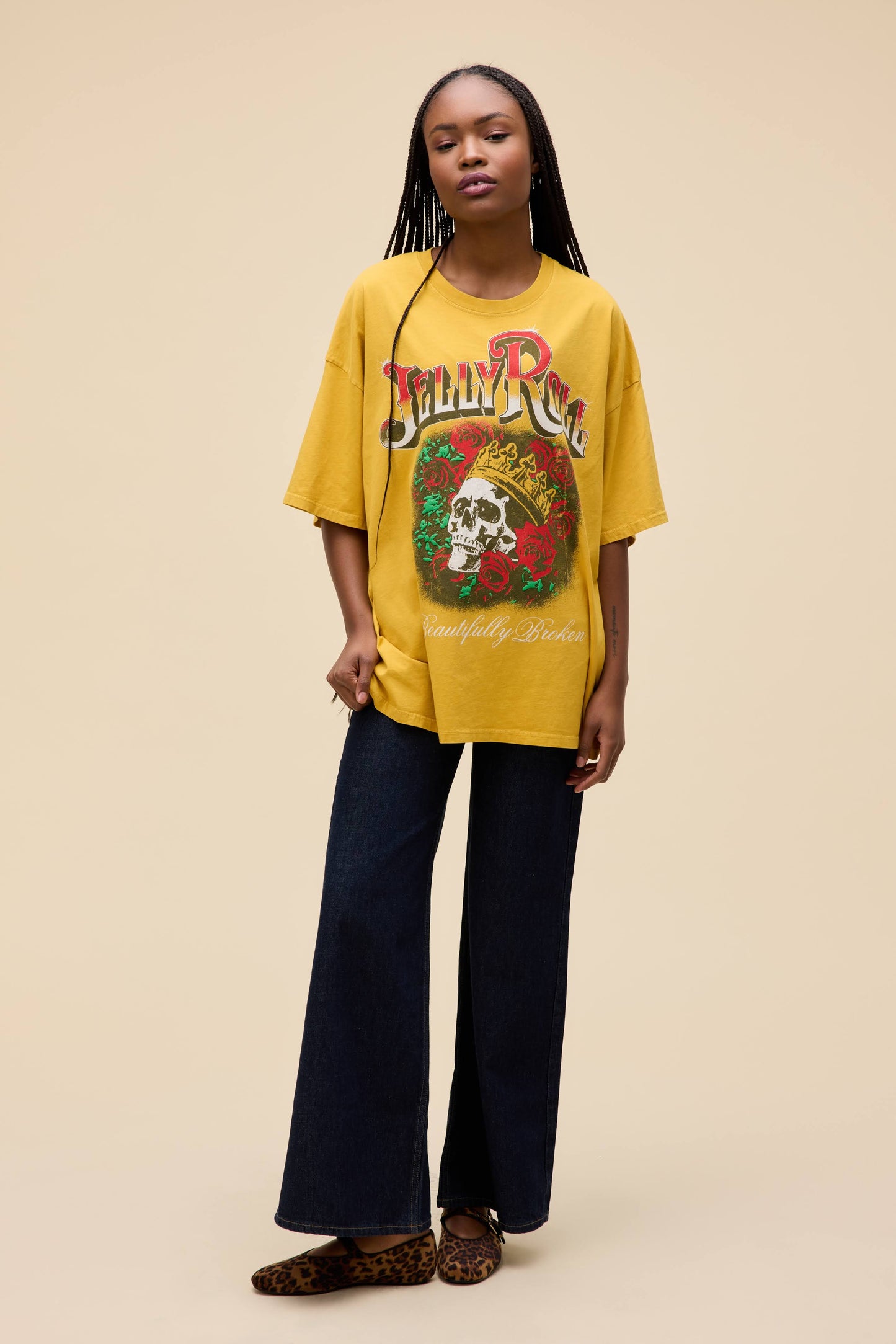 Jelly Roll Beautifully Broken Tour OS Tee
