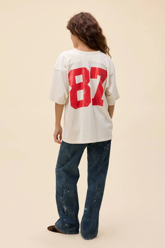 87 Oversized Jersey Tee