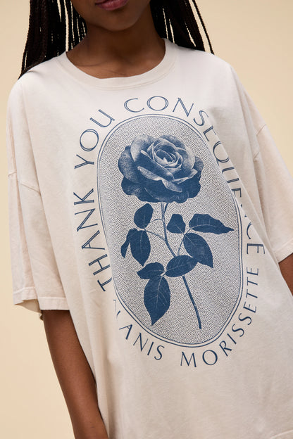 Alanis Morissette Thank You Consequence OS Tee