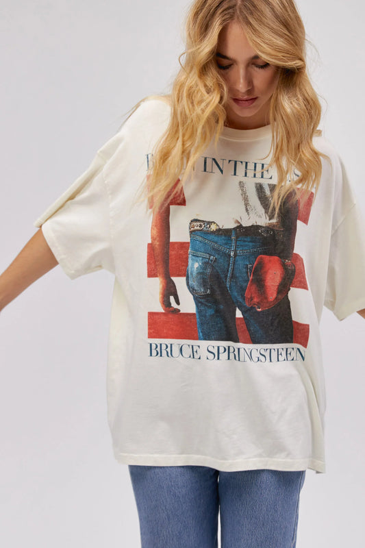 BRUCE SPRINGSTEEN AMERICANA OS TEE