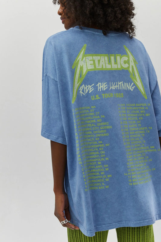 METALLICA US TOUR 1985 OS TEE