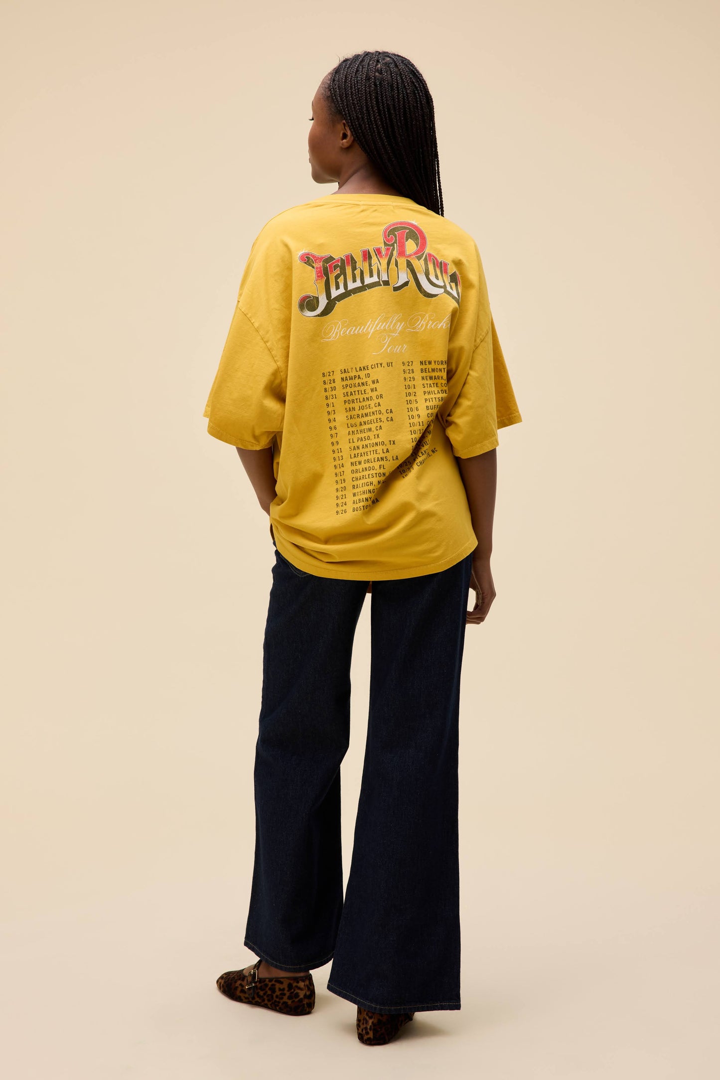 Jelly Roll Beautifully Broken Tour OS Tee