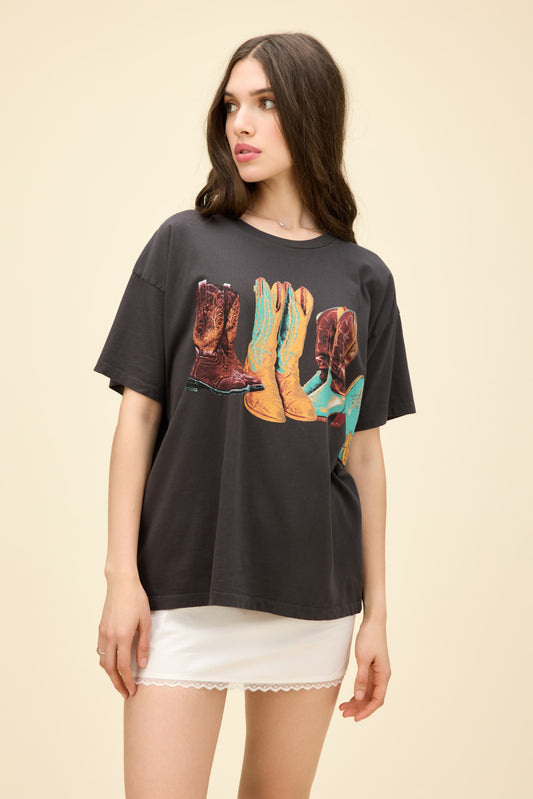KICK OFF YOUR BOOTS MERCH TEE